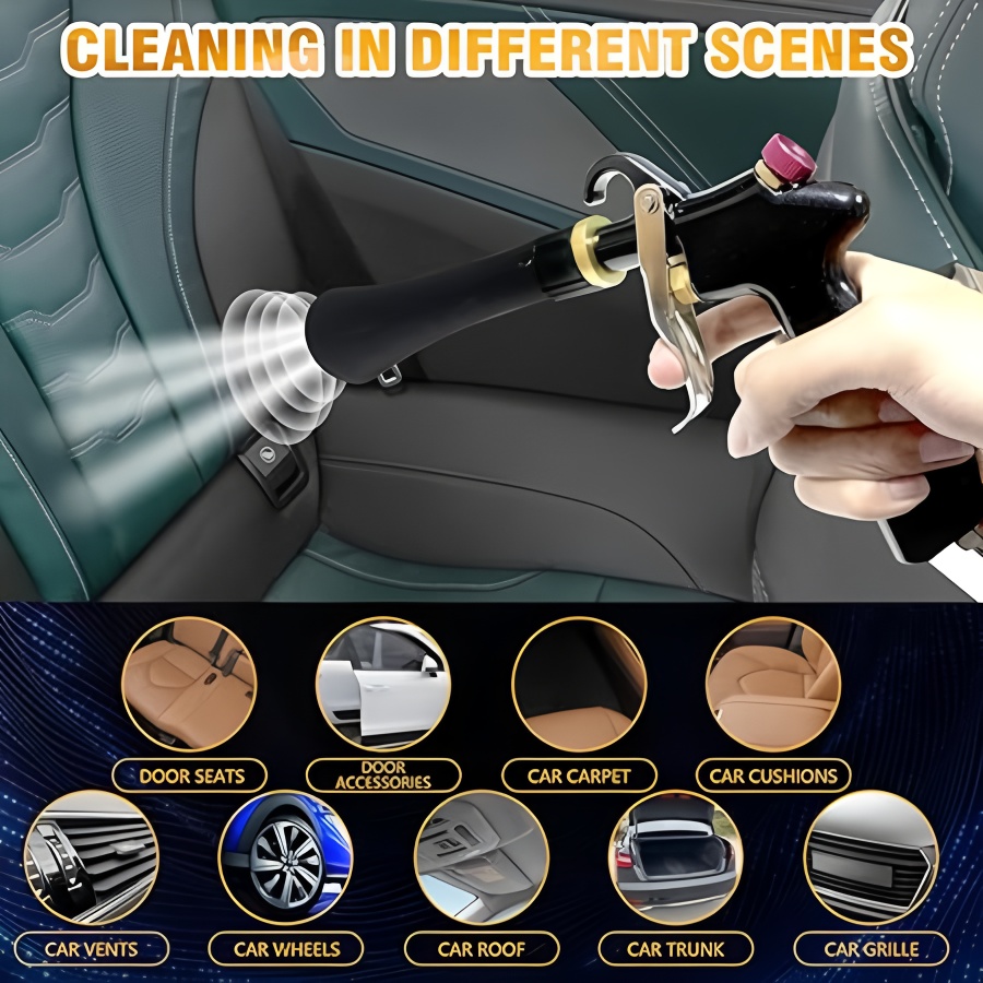 Air Blow Gun Car Interior Clea - đánh giá và giá Dirt Brush Interior