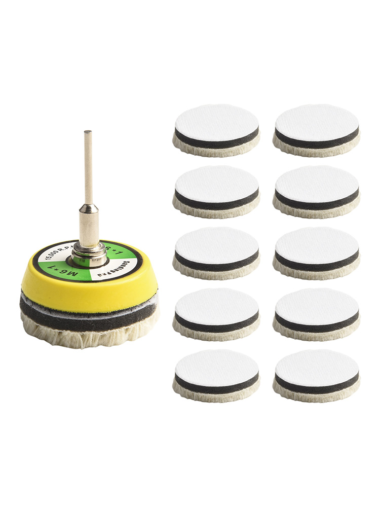 Buffing Pads Wool Polishing Pa - đánh giá và giá Polish Pad Set Buffer