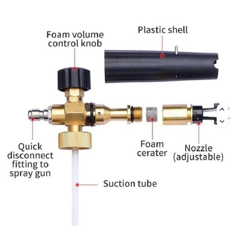 Car Washer High Pressure Wash  - đánh giá và giá Pressure Washer Foam Gun