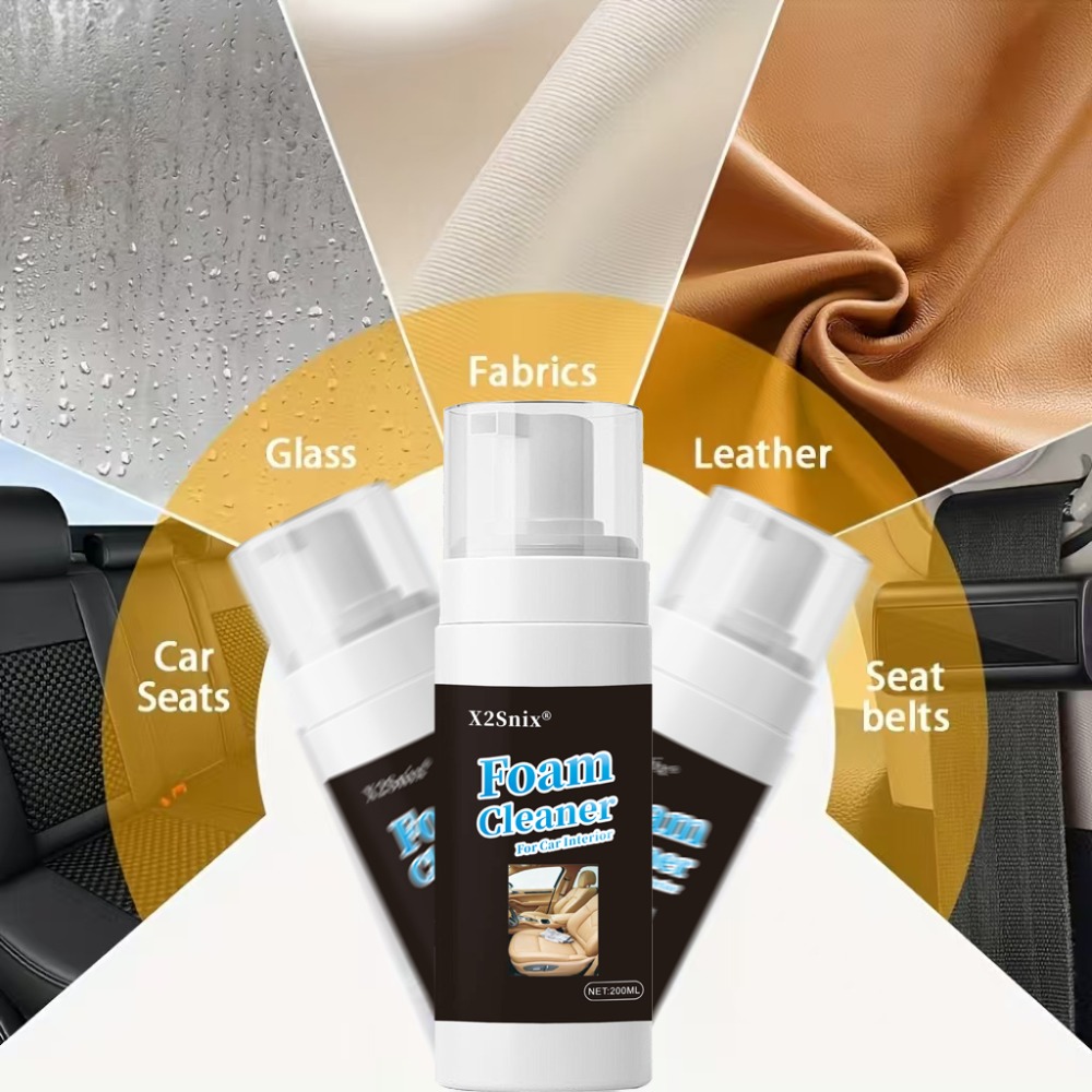 New Multifunctional Foam Clean - đánh giá và giá Leather Cleaner Interior