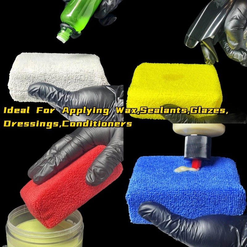 8PCS Microfibre Car Wax Applic - đánh giá và giá Wax Applicator Pad