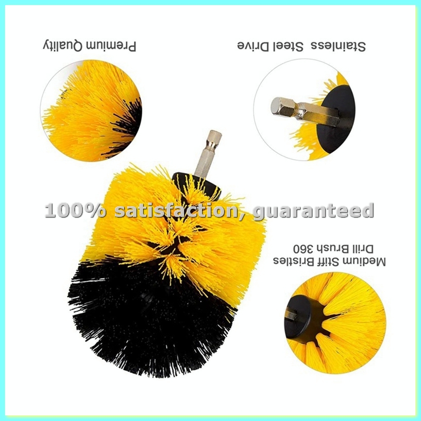 15pcs Electric Floor Scrubber  - đánh giá và giá Car Cleaning Brush